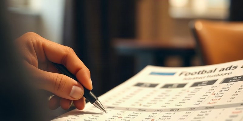 Người chơi đang phân tích tỷ lệ kèo châu Á trên bảng in